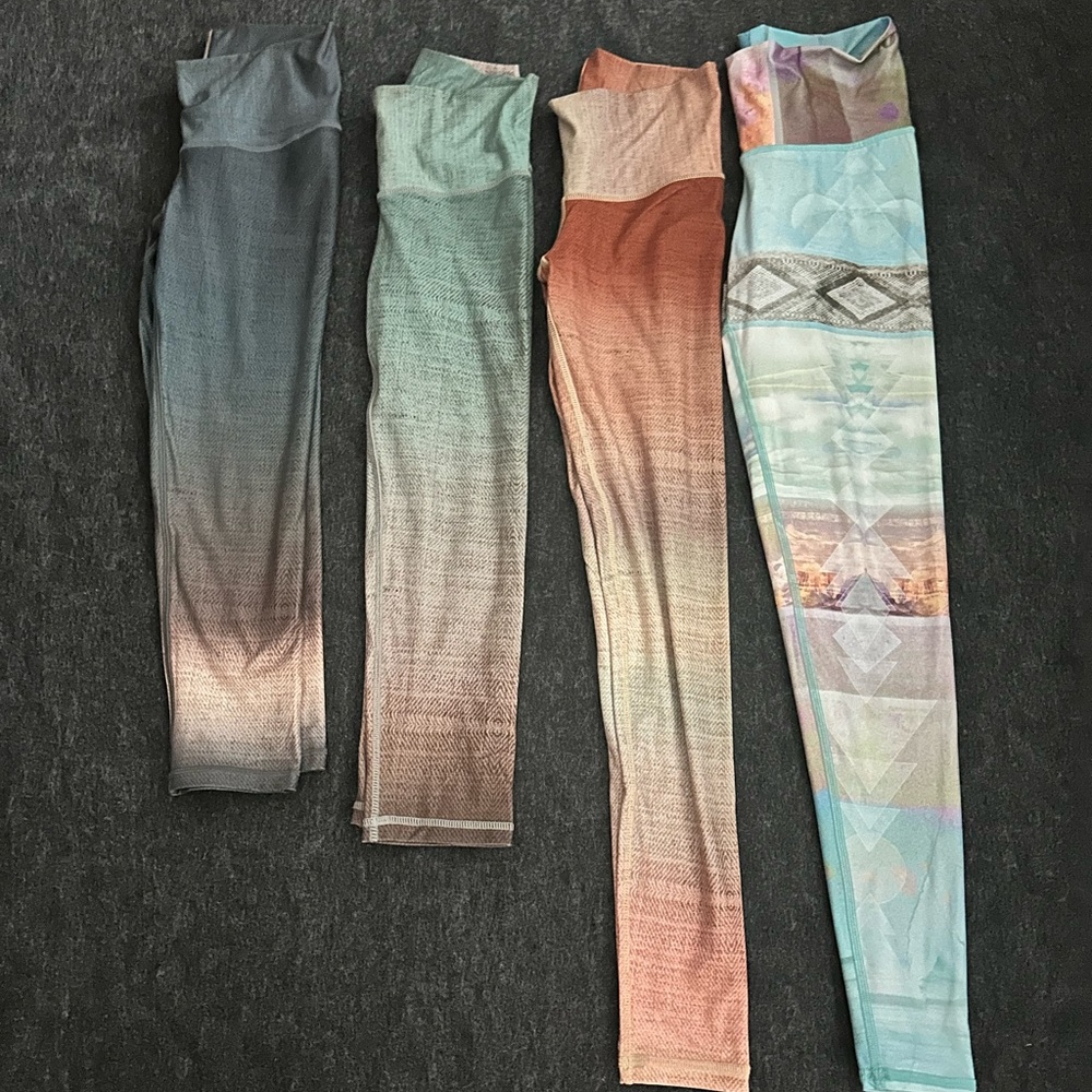 Niyama Sol Leggings Set - Earthy Tones and Patterns